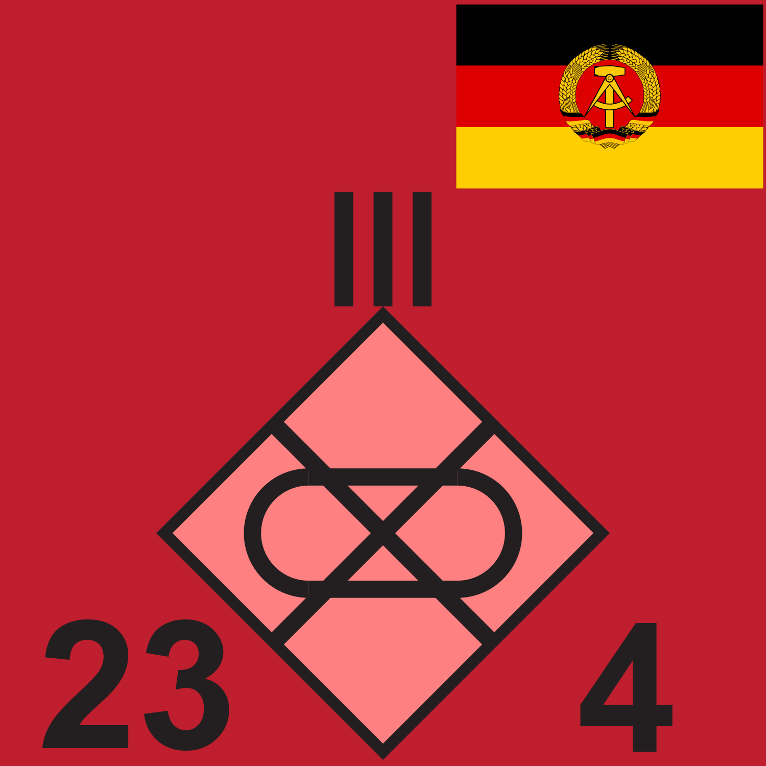 RED GDR 23 MRR 1989